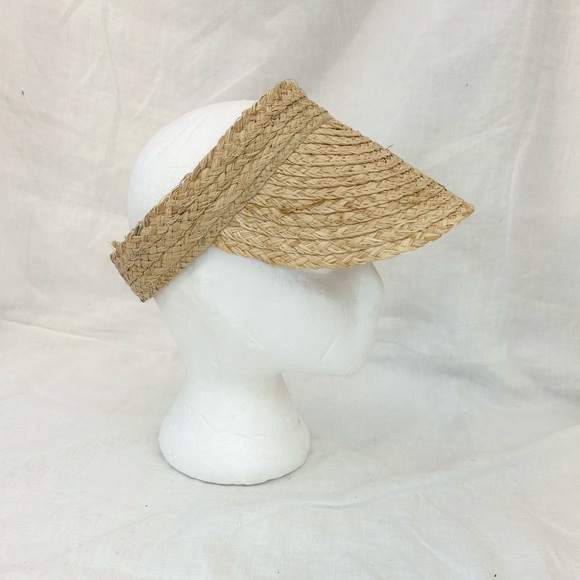 Rip Curl Essential Straw Visor - Natural Straw Visor Hat - Picture 6 of 12